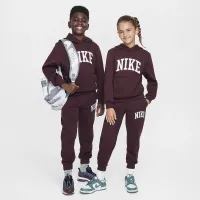 Nike Sportswear Club Fleece Big дитячі Толстовка з капюшоном колір червоний
