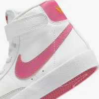 Nike Blazer Mid '77 Little детские Кроссовки цвет белый