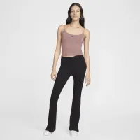 Nike Sportswear Chill Knit жіноча Tight Cami Tank колір фіолетовий