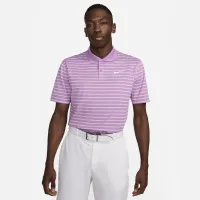 Nike Dri-FIT Victory чоловічі Striped для гольфу Polo колір фіолетовий