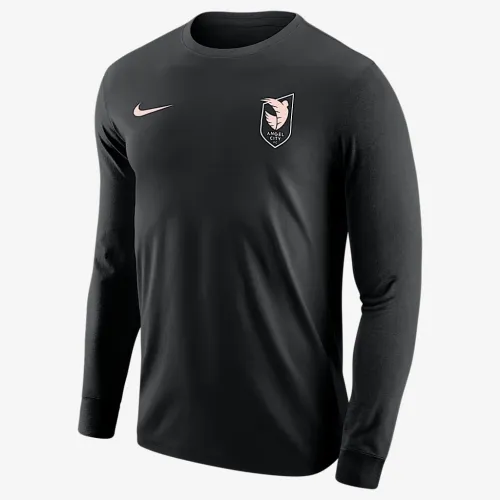 Angel City FC чоловічі Nike Soccer Long-Sleeve футболка колір чорний
