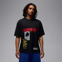 Nike Jordan Flight Essentials чоловічі оверсайз футболка колір чорний