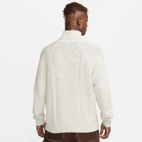 Nike Life мужские Cable Knit Turtleneck Sweater цвет серый