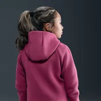 Nike Sportswear Tech Fleece Girls' Full-Zip Толстовка с капюшоном цвет фиолетовый