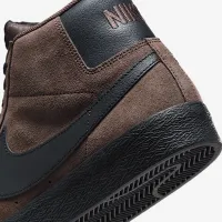 Nike SB Zoom Blazer Mid Skate Кроссовки цвет коричневый