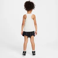 Nike Dri-FIT Little детские Wild Flower 2-Piece Tank and Mesh шорты набор цвет черный