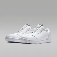 Nike Air Jordan 1 Retro Low Slip женская Кроссовки цвет белый