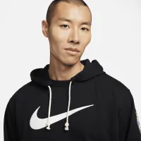 Nike Standard Issue чоловічі Dri-FIT Baseball Pullover Толстовка з капюшоном колір чорний