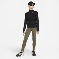 Nike Dri-FIT One Big дитячі (Girls') лосіни колір зелений
