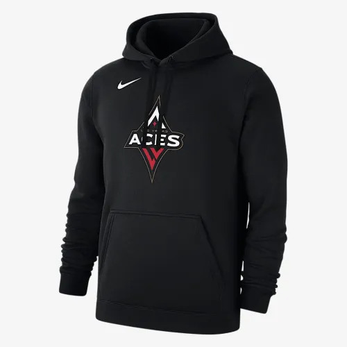 Las Vegas Aces Club чоловічі Nike WNBA Fleece Pullover Толстовка з капюшоном колір чорний