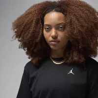 Nike Jordan Essentials женская Top цвет черный