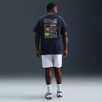 Nike мужские для гольфа футболка синий