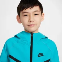 Nike Tech Big детские (для мальчиков) Woven Куртка цвет зеленый