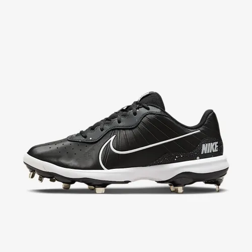Nike Alpha Huarache Varsity 4 Low чоловічі бейсбольні бутси колір чорний