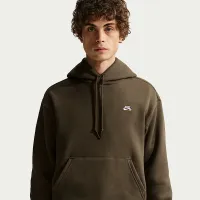 Nike SB Fleece Pullover Skate Толстовка с капюшоном цвет коричневый