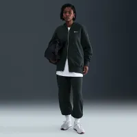Nike Sportswear Phoenix Fleece жіноча оверсайз Full-Zip Толстовка з капюшоном колір зелений