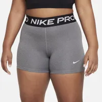 Nike Pro Dri-FIT Big дитячі (Girls') шорти (Extended Size) колір сірий