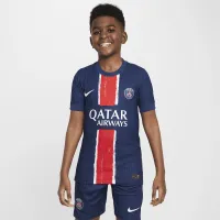 Paris Saint-Germain 2024/25 Match Home Big дитячі Nike Dri-FIT ADV Soccer Jersey блакитний