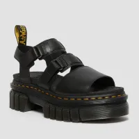 Сандалі Dr Martens Ricki Nappa Lux Leather 3-Strap Platform 27405001 - Чорні