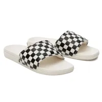 Шльопанці Vans Checkerboard La Costa Slide-On VN0A5HFER6R1 - Біло-Чорні