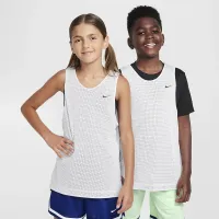 Nike Big детские Dri-FIT Reversible Jersey цвет белый