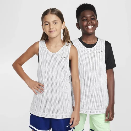 Nike Big дитячі Dri-FIT Reversible Jersey колір білий