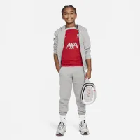 Liverpool FC Strike Big дитячі Nike Dri-FIT Soccer Knit Top колір червоний