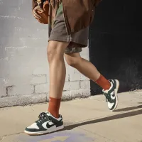 Nike Dunk Low женская Кроссовки цвет зеленый