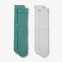 Nike Everyday Plus жіноча Lightweight Crew шкарпетки (2-Pair) різнокольорові