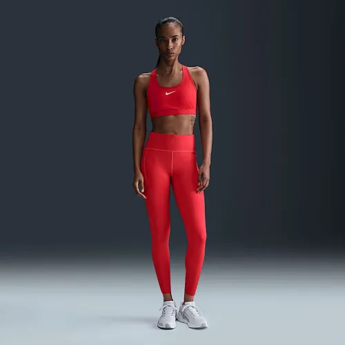 Nike Swift жіноча З високою талією 7/8 Running лосіни з кишенямиколір червоний