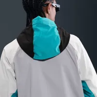 Nike Tech мужские Woven Windrunner Full-Zip Куртка цвет черный