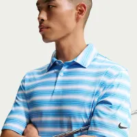 Nike Velocity мужские Dri-FIT Polo синий