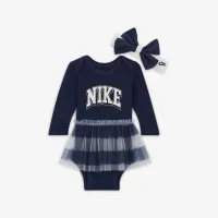 Nike Baby 2-Piece Long Sleeve Bodysuit комплект блакитний