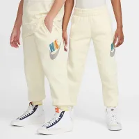 Nike Club Fleece Big дитячі Joggers колір білий