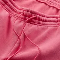 Nike Sportswear Phoenix Fleece женская С высокой Талией оверсайз Sweatpants (большие размеры) Pink
