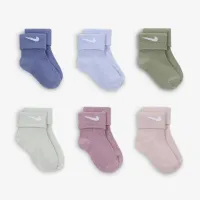 Nike Baby Waffle Knit шкарпетки (6 пар) різнокольорові