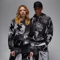 Nike Jordan MVP чоловічі Printed Fleece Pullover Толстовка з капюшоном колір чорний