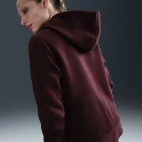 Nike Sportswear Tech Fleece женская Толстовка с капюшоном цвет красный