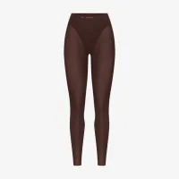 NikeSKIMS Weightless Layers женская С высокой Талией V-Panel лосины цвет коричневый