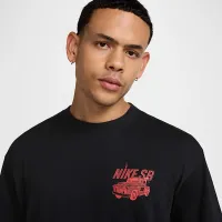 Nike SB Max90 Skate футболка колір чорний