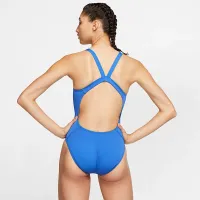 Nike Swim Fastback женская One-Piece Swimsuit синий