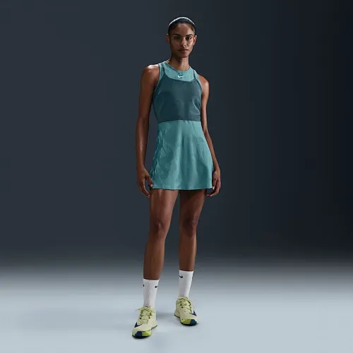 NikeCourt Slam женская Dri-FIT Tennis Костюм цвет зеленый