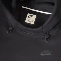 Nike Sportswear Tech Fleece женская оверсайз Толстовка с капюшоном цвет черный