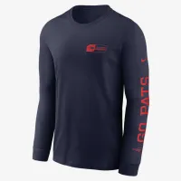 New England Patriots All Out чоловічі Nike NFL Long-Sleeve футболка блакитний