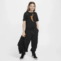 Team 13 Big детские Nike WNBA футболка цвет черный