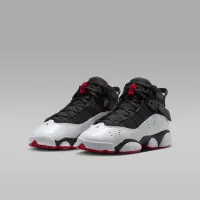 Nike Jordan 6 Rings Big дитячі Кросівки колір чорний