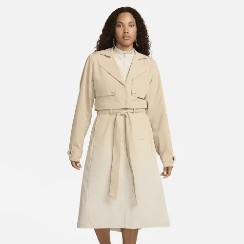 Nike Serena Williams Design Crew жіноча Trench Coat колір коричневий