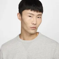 Nike Standard Issue чоловічі Dri-FIT баскетбольні Crew-Neck світшот колір сірий