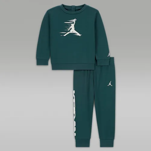 Nike Jordan MJ Flight MVP Baby (12-24M) 2-Piece Fleece Crew набор цвет зеленый