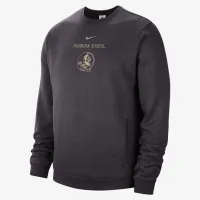 Nike College Club Fleece (Florida State) мужские свитшот цвет черный